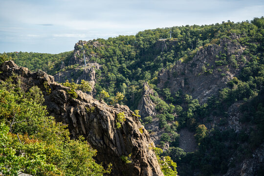 Wanderung durch das Bodetal bei Thale