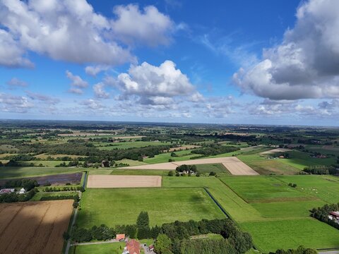Landschaft bei Eversmeer in Ostfriesland