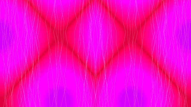 Abstract Digital Art with Vibrant Blue and Purple Light Waves