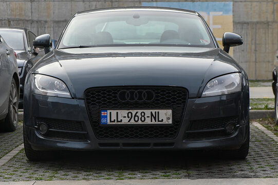 March 24, 2026, Tbilisi, Georgia Audi TT 8J Sports Coupe Car
