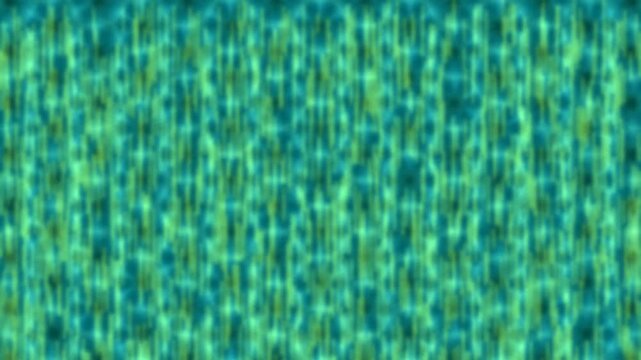 Close-up of glowing green LED light matrix with dotted pattern