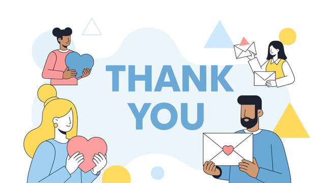 People Expressing Gratitude and Appreciation.