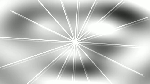 Abstract Light Burst with Radiating Lines and Bright Background