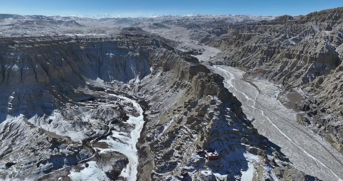 Zanda Tulin National Geological Park in tibet, China