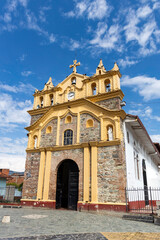 Fototapeta premium Anza, Antioquia - Colombia. January 25, 2026. San Francisco de Asis Parish was founded on January 21, 1773.