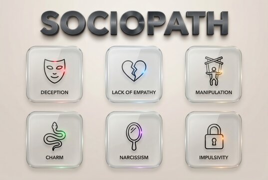 Understanding Sociopathy Through Key Traits Including Deception Lack of Empathy Narcissism and Their Impact on Interpersonal Relationships and Emotional Intelligence