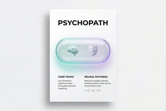 Exploring Psychopathic Traits with Visual Analysis of Core Behaviors and Neural Patterns Represented in Digital Design Elements That Illuminate Complex Human Psychology