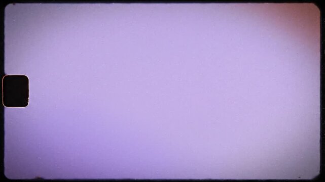 Vintage Film Effect: A weathered, textured frame with a faded, colored center evokes nostalgia for cinema's golden era.