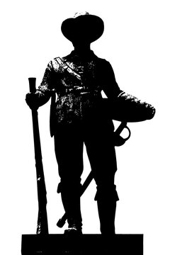  Brazil,  Monument to the Bandeirante Bartolomeu Bueno, the Anhanguera, explorer of Goi&aacute;s, historical heritage.