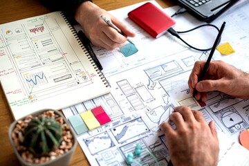 Creative design planning session photo