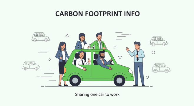 Collective Commute Solutions For Reduced Carbon Impact In Urban Settings