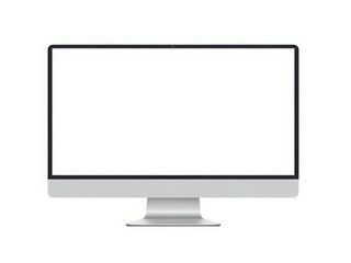 Fototapeta premium Modern flat screen monitor with a sleek and minimalist design