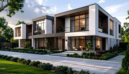 Fototapeta premium Modern home