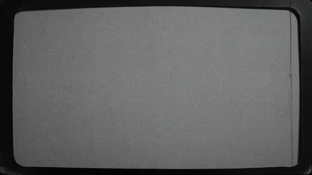 Closeup of a blank screen