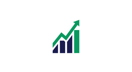 Obraz premium Graphic Representation of Growth and Development Symbolizing Positive Business Trends