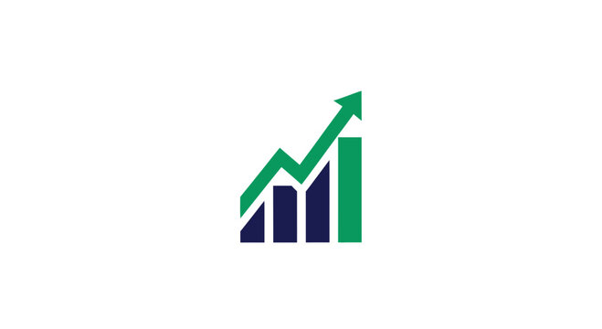 Graphic Representation of Growth and Development Symbolizing Positive Business Trends