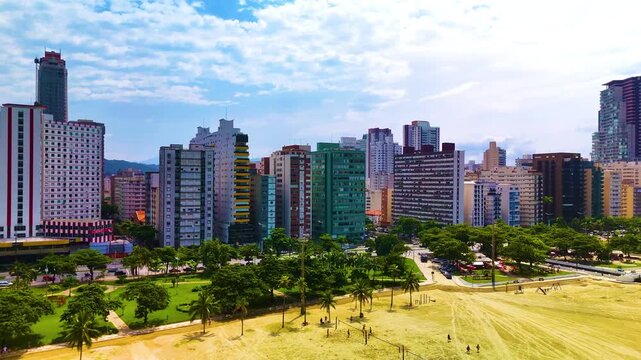 4K Beach City Sun Vacation