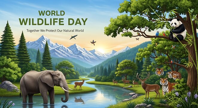 World Wildlife Day Together We Protect Our Natural World