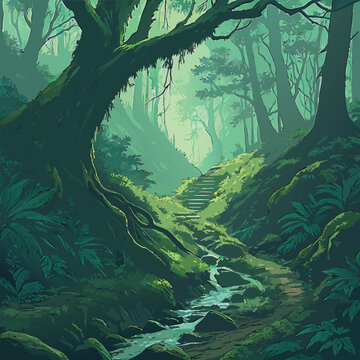 Enchanted Forest Path