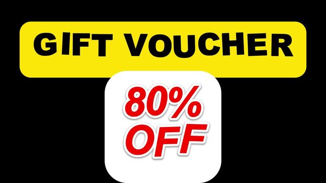 Discount Voucher Off Sale Banner with Percentage Offer for Shopping, Promotion,