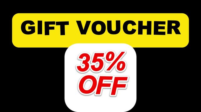 Discount Voucher Off Sale Banner with Percentage Offer for Shopping, Promotion,
