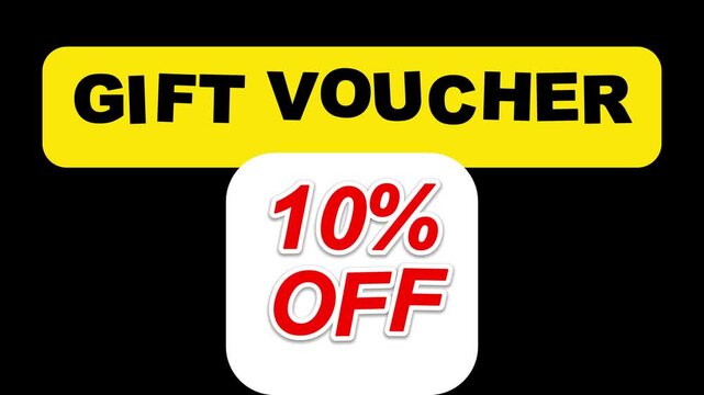 Discount Voucher Off Sale Banner with Percentage Offer for Shopping, Promotion,