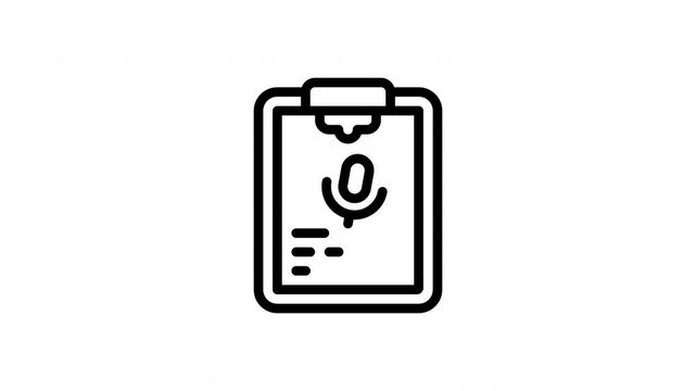 report animated icon
