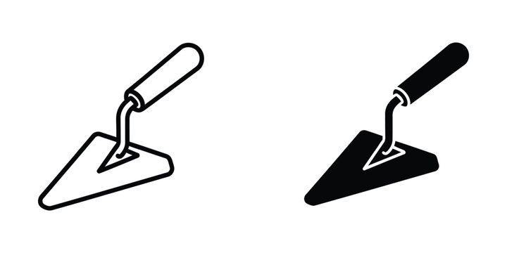 Comparison of a traditional trowel and a modern power trowel for construction tasks