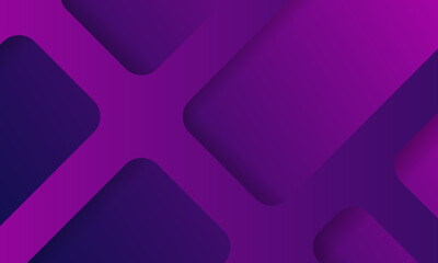Fototapeta premium Abstract purple geometric background with rounded shapes and smooth gradient style suitable for modern design, presentations, websites, and digital templates.