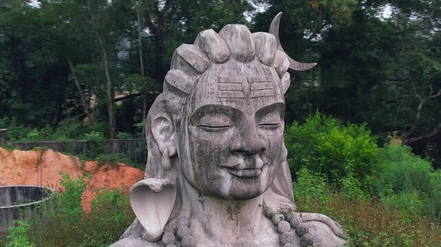 Lord Hanuman Statue, Prasanna Anjaneya Temple, Kundapura