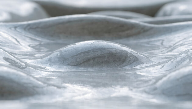 A macro textured pattern of ripples with light nature details