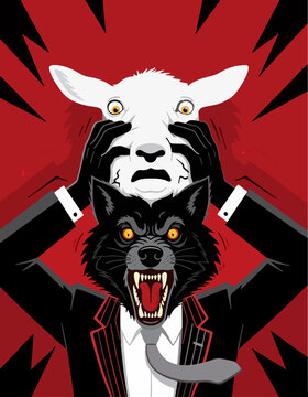 wolf head sheep mayday