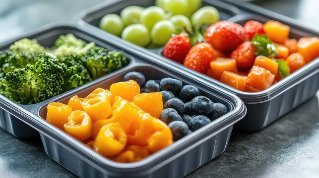 Lunch box with food, lunch box with food for child for school