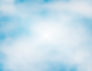 Fototapeta premium Blue wave vector background