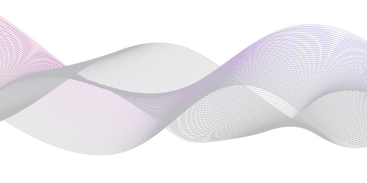 Abstract carve wave line blend blue glowing flow dynamic technology digital soundwave minimal isolated. frequency web and noise gradient science futuristic creative texture background.