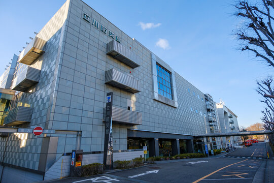 地震体験ができる、東京消防庁立川都民防災教育センター【立川防災館】のエントランス　（東京都立川市泉町）