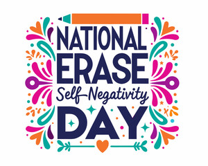 Fototapeta premium Woman Removing Negative Thoughts Silhouette Vector, Mental Health Awareness Graphic