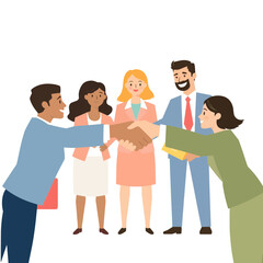 Fototapeta premium group of people