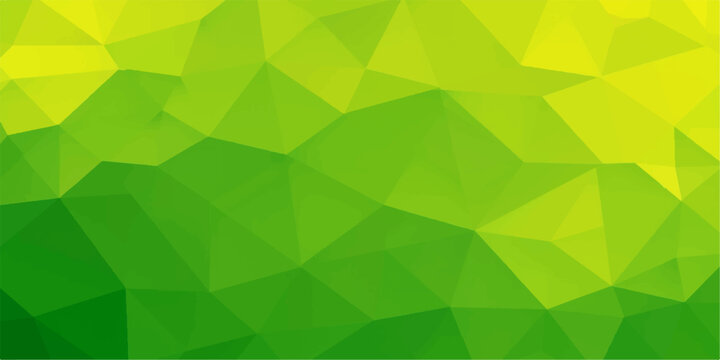 Green abstract background featuring a seamless pattern of triangles and diamond shapes in a bright tech style with light green and blue vector textures for a modern wallpaper design