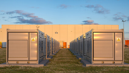 Battery Energy Storage System integrated into the natural environment