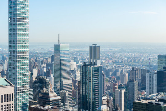 Elevated View of Lennox Hill Atop Rockefeller Center