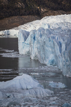 Ice giant meets turquoise water