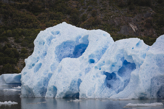 Ice block near Cerro Torre