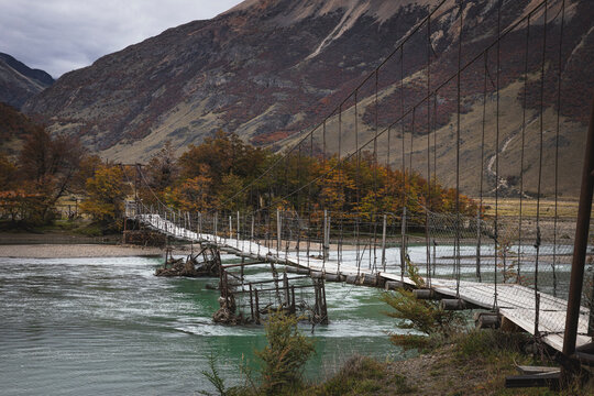 Autumn forest surroundings of El Chalt&eacute;n