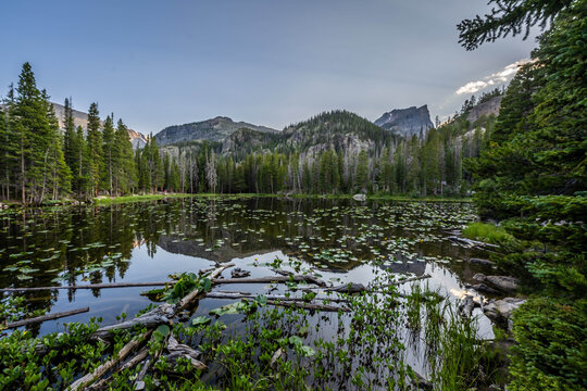 Scenic Rocky Mountain Landscape in Rocky Mountain NP, Colorado