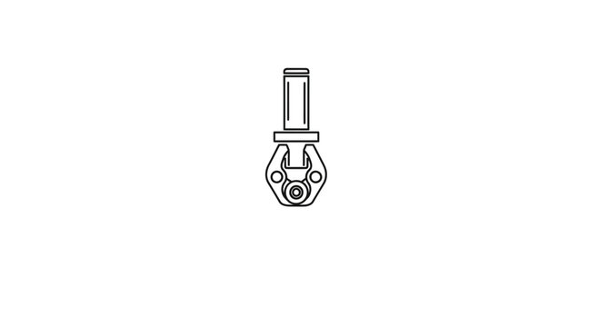 Mechanical Universal Joint Coupling for Power Transmission