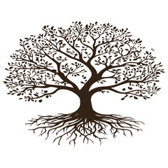 Obraz premium Geometric Segmented Tree of Life 