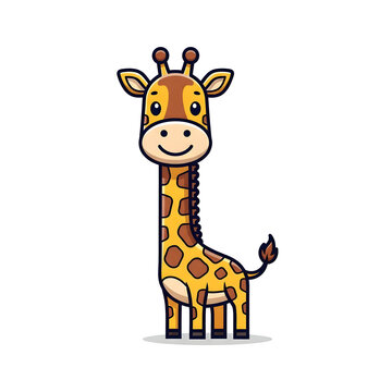 giraffe vector illustration
