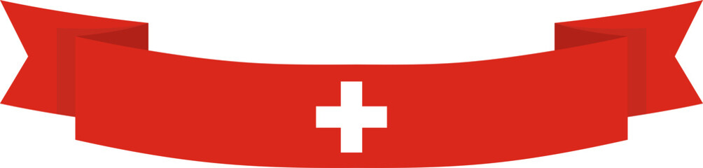 Fototapeta premium swiss flag switzerland
