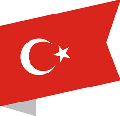 Obraz premium turkey flag 